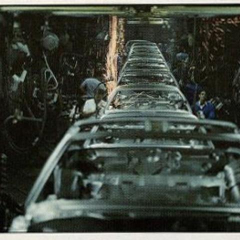 Photograph, General Motors Van Nuys Assembly Plant, in Community Guide: Greater Van Nuys Area Chamber of Commerce