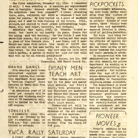 Granada Pioneer, November 11, 1942