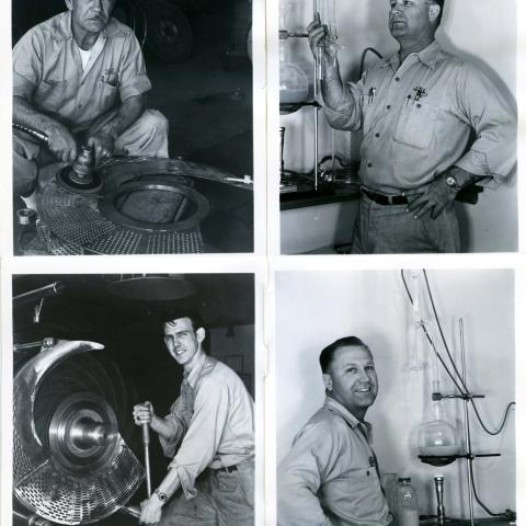 Bireley’s employees at the plant in North Hollywood. 
