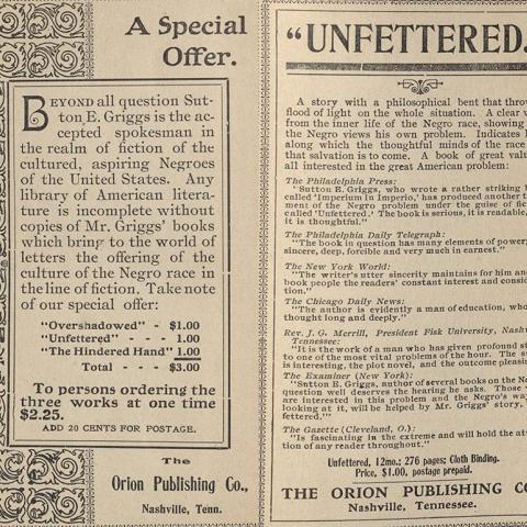 The Hindered Hand, or, The Reign of the Repressionist