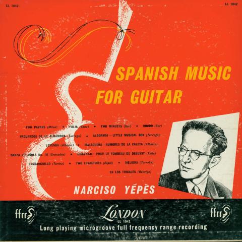An album of Spanish guitar music including works by Sor, 1963. Joseph Smith Collection