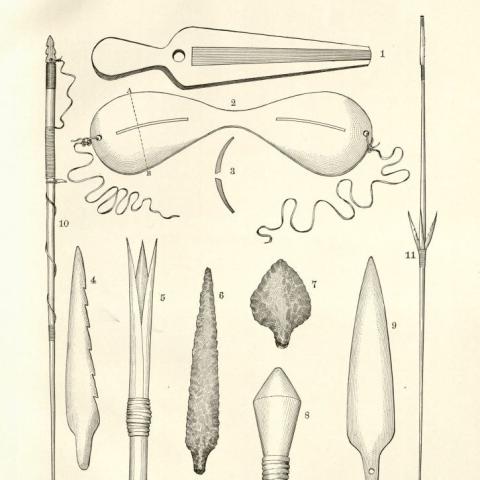 Hunting weapons and tools used by the Inuit of northwestern Alaska