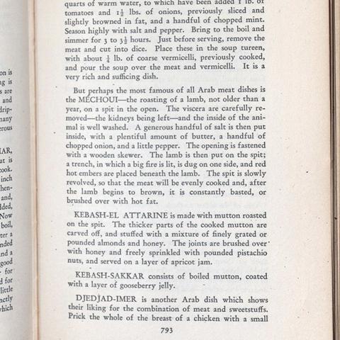 Page 793 Djedjad-Imer, Recipes of all nations, by Countess Morphy, 1935. TX725.A1 R43 1935