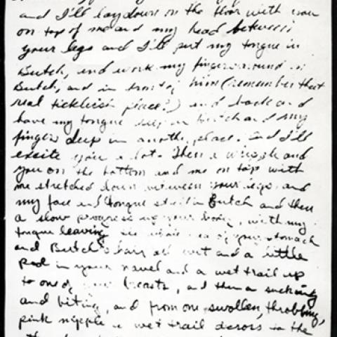 Letters from Gollum to Overell during their stay in jail. 