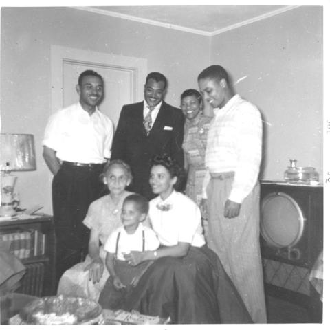 Meeting of members of the Parks Chapel AME, ca. 1958