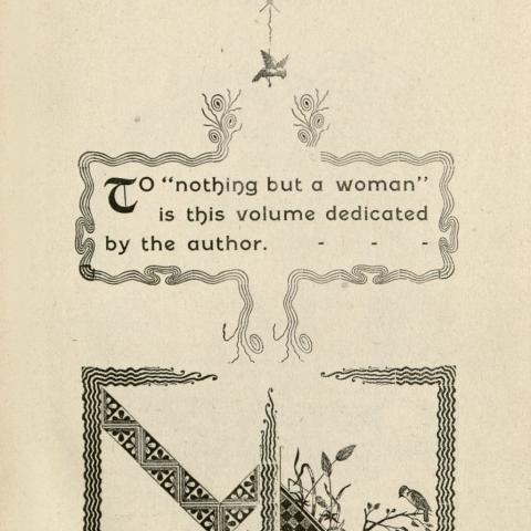Dedication page, Female Filosophy, Fished Out and Fried