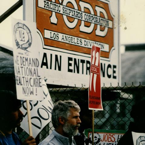 Jobs for Peace press conference, 1991