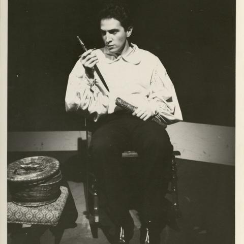 Robert Guidi as Edwin Booth, 1958