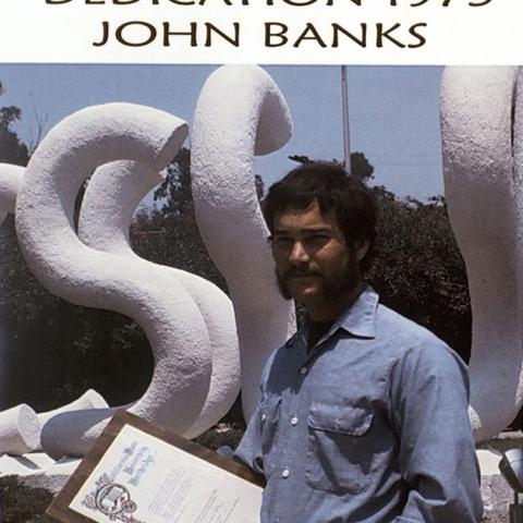 CSUN Sculpture Dedication 1975, John Banks