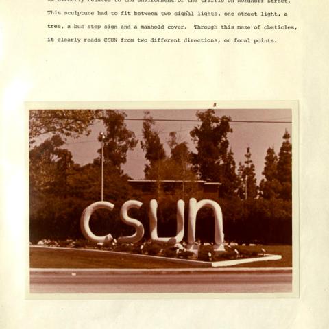John Bank’s definition of sign as environmental sculpture