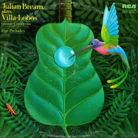 Julian Bream Plays Villa Lobos, 1971. John Tanno Collection