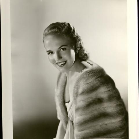 Jazz and popular music vocalist, Peggy Lee
