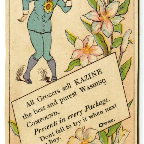 Duke of Dunstable from the Gilbert and Sullivan opera "Patience." HF 5851 G44_10_03