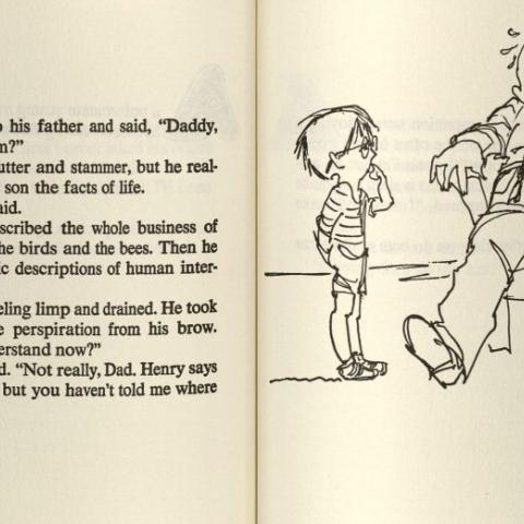 “Daddy, where did I come from?” in Giant Book of Dirty Jokes