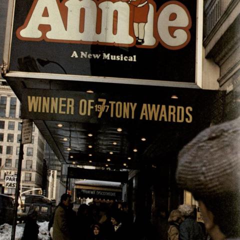 Image from Annie, in Broadway Musicals