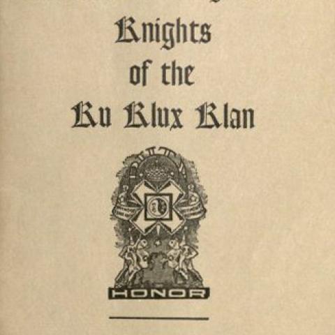Kloran, Knights of the Ku Klux Klan