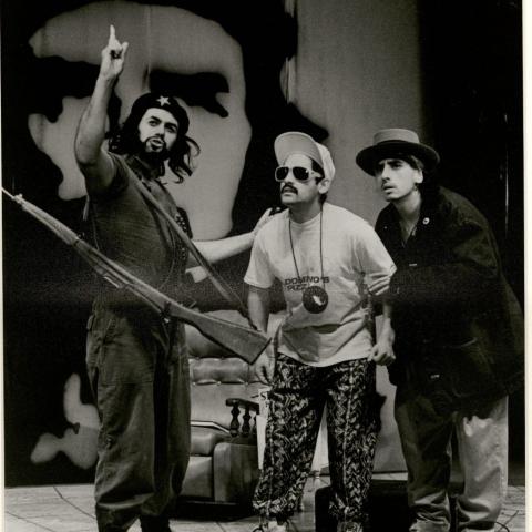 Photograph from the scene, "Che," from the play, Bowl of Beings