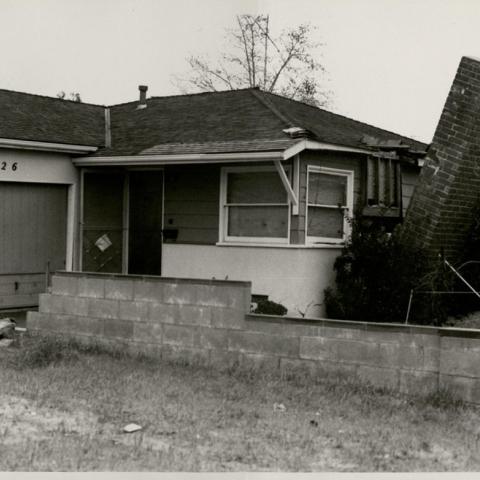 Residential area in Sylmar