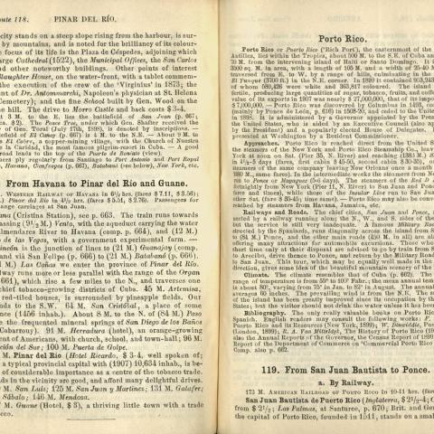 Porto Rico and section 119, From San Juan Bautista to Ponce