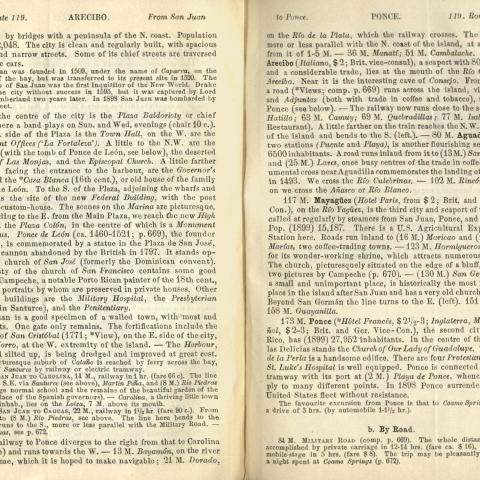 Section 119, From San Juan Bautista to Ponce, continued
