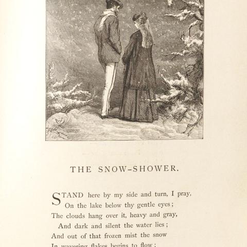 "The Snow Shower" from Winter Poems