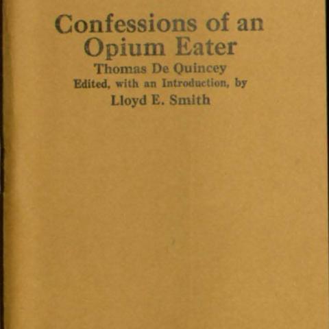 Little Blue Books Confessions of an Opium-Eater, 1921