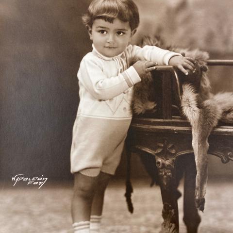 Mardiros "Marty" Chitjian studio portrait, 1933