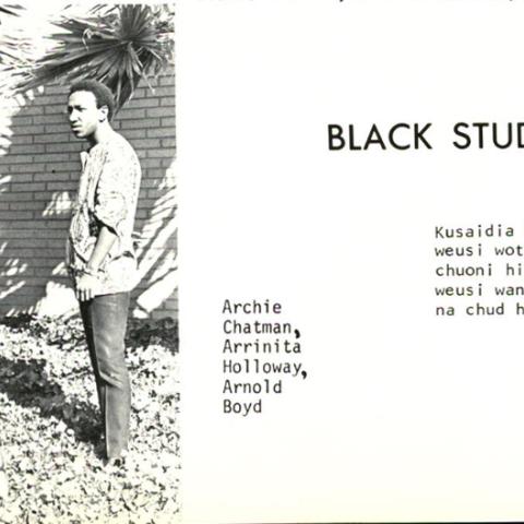 BSU Officers, Matador (CSUN Yearbook), 1969, p. 98