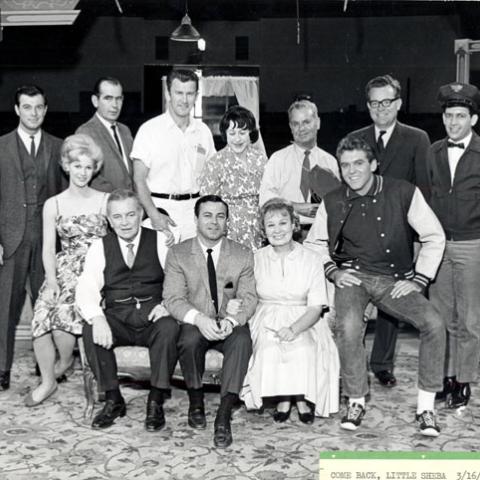 Cast photograph, Come Back, Little Sheba, March 16, 1965
