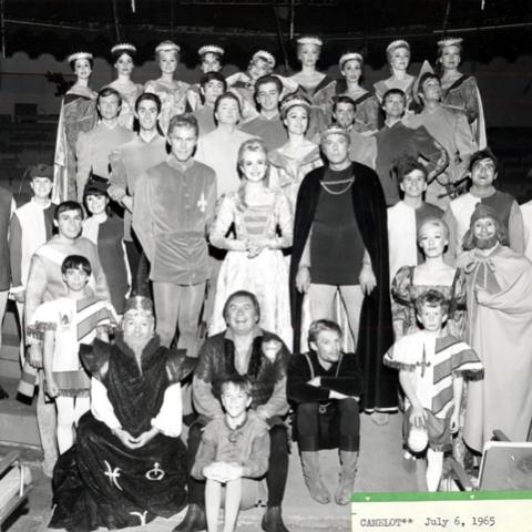 Cast Photograph, Camelot, July 6, 1965