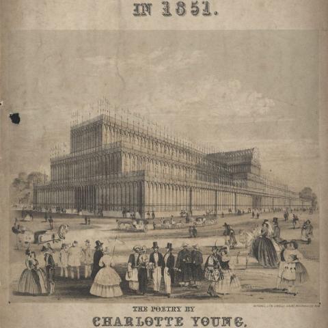 The Meeting of the Nations - A Song for the Great Exhibition of Industry in 1851 - words by Charlotte Young, music by Wm. Thorold Wood, 1851