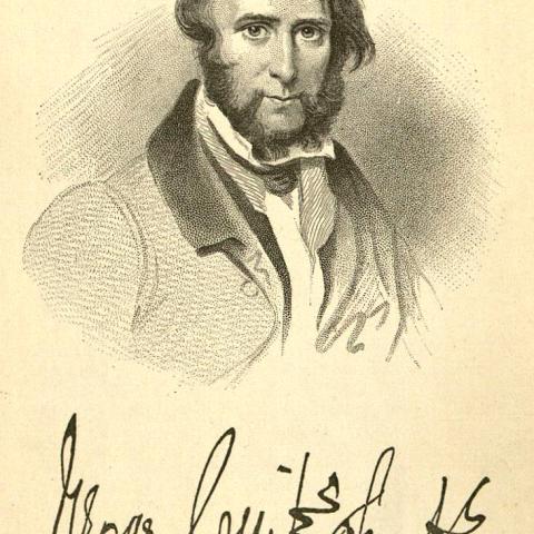 Portrait of Cruikshank, A Memoir of George Cruikshank