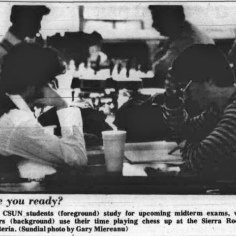 Rooftop activities,  March 19, 1982