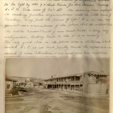 Adobe building at Monterey