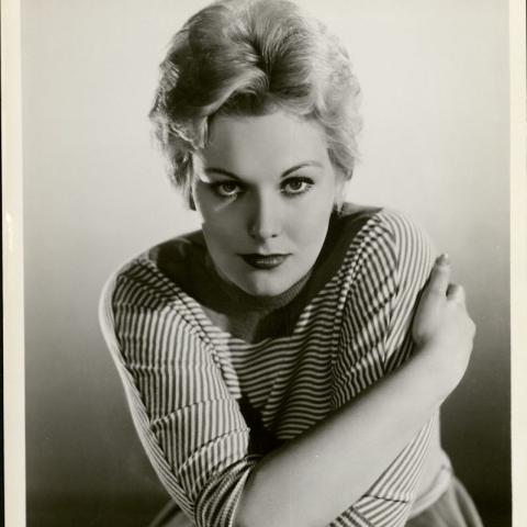 Film and TV actress Kim Novak