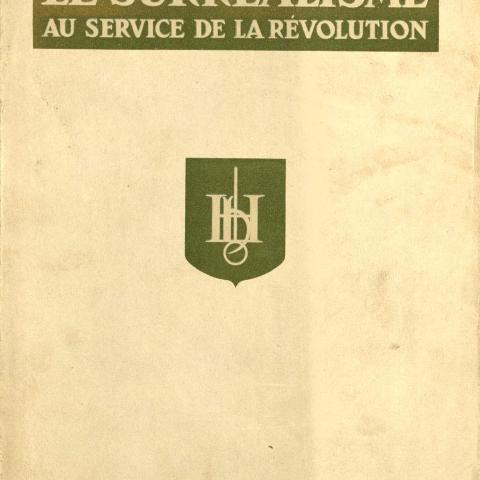 Cover, Le Surréalisme au Service de la Revolution, Issue 6