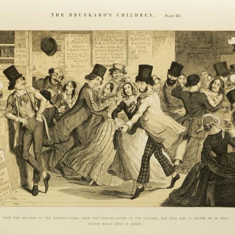The Drunkard's Children, Plate III. NC1479 .C836