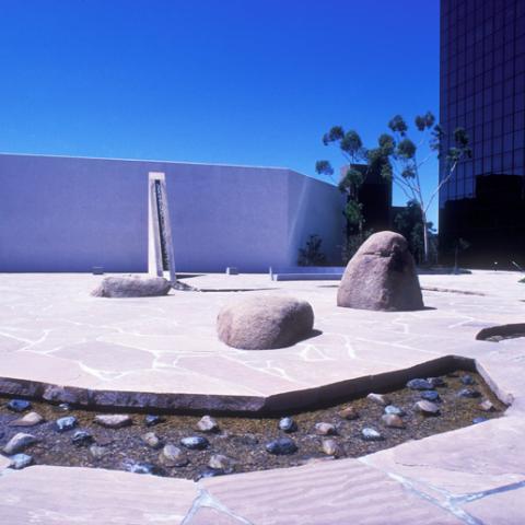 Exterior, Isamu Noguchi design
