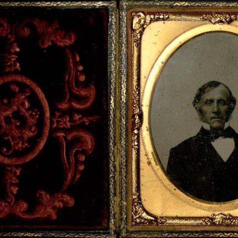 Portrait of older man