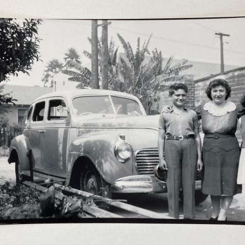 Ovsanna, Marty and Sara Chitjian, ca. 1940s