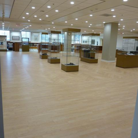 View of the gallery from room 265A