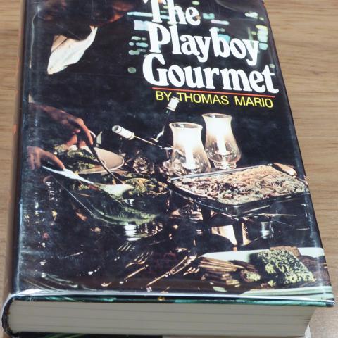 Cover, The Playboy gourmet, by Thomas Bario, 1972, TX715 .M334 1972