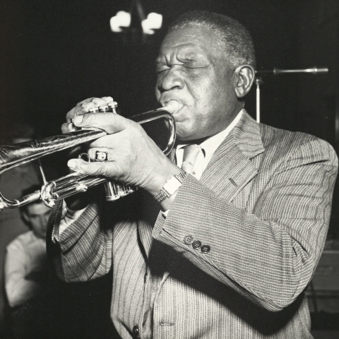 Oscar “Papa” Celestin, photographed by Ray Avery. TBC.RCH