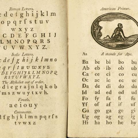 The American Primer: Or, an Easy Introduction to Spelling and Reading, pages 2-3, 1813