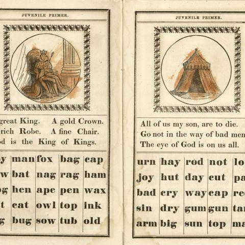 The Juvenile Primer, and Child's Own Progressive Guide to Learning, pages 6-7, 1837