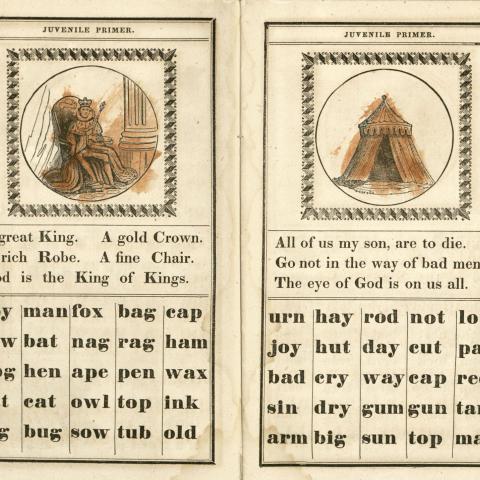The Juvenile Primer, and Child's Own Progressive Guide to Learning, pages 6-7, 1837