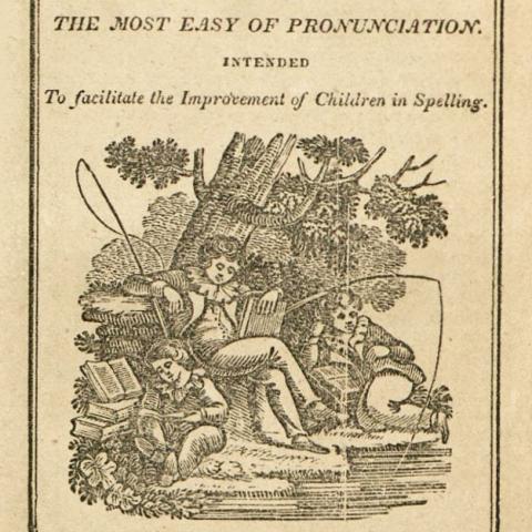 Title page, M'Carty's American Primer: Being a Selection of Words the most Easy of Pronunciation, 1828