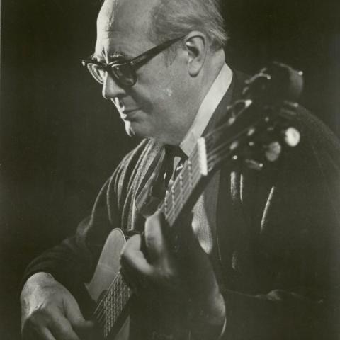 Andres Segovia in concert