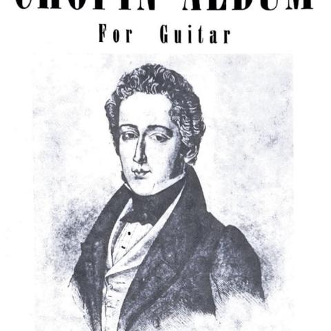 Cover of the Chopin Album for Guitar, Vahdah-Bickford Collection, Box 130, Folder 15