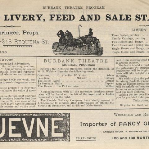 The Foyer, Grand Opening Issue, November 27, 1893
